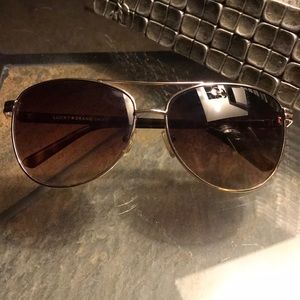 LUCKY BRAND Classic Aviator Sunglasses